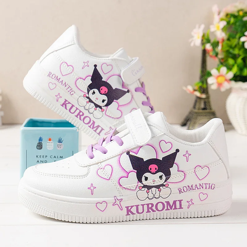 Kawaii Kuromi Sport Shoes Sanrio Mymelody Tennis Shoes Girls Anime