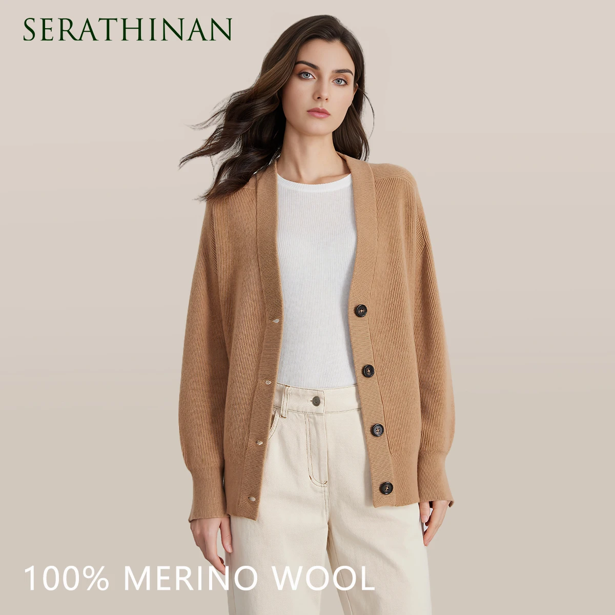 Luxury Wool Cardigan for Women