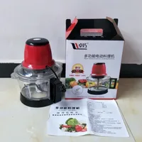 3L Powerful Meat Grinder Spice Garlic Vegetable Chopper Electric Automatic Mincing Machine Household Grinder Food Processor 2