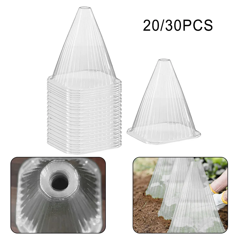 

Floral Cover Plant Bells Plastic Transparent Dia 7.7 Inch Environmental Friendly PVC Affordable Brand New Easy To Use