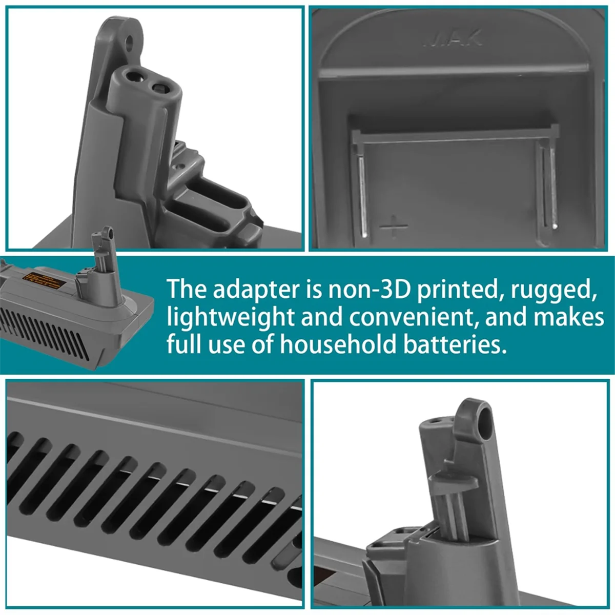 MT18V11 Adapter for Makita 18V Lithium Battery to for Dyson V11 Vacuum Cleaner, Makita 18V Battery to V11 Replace Vogue