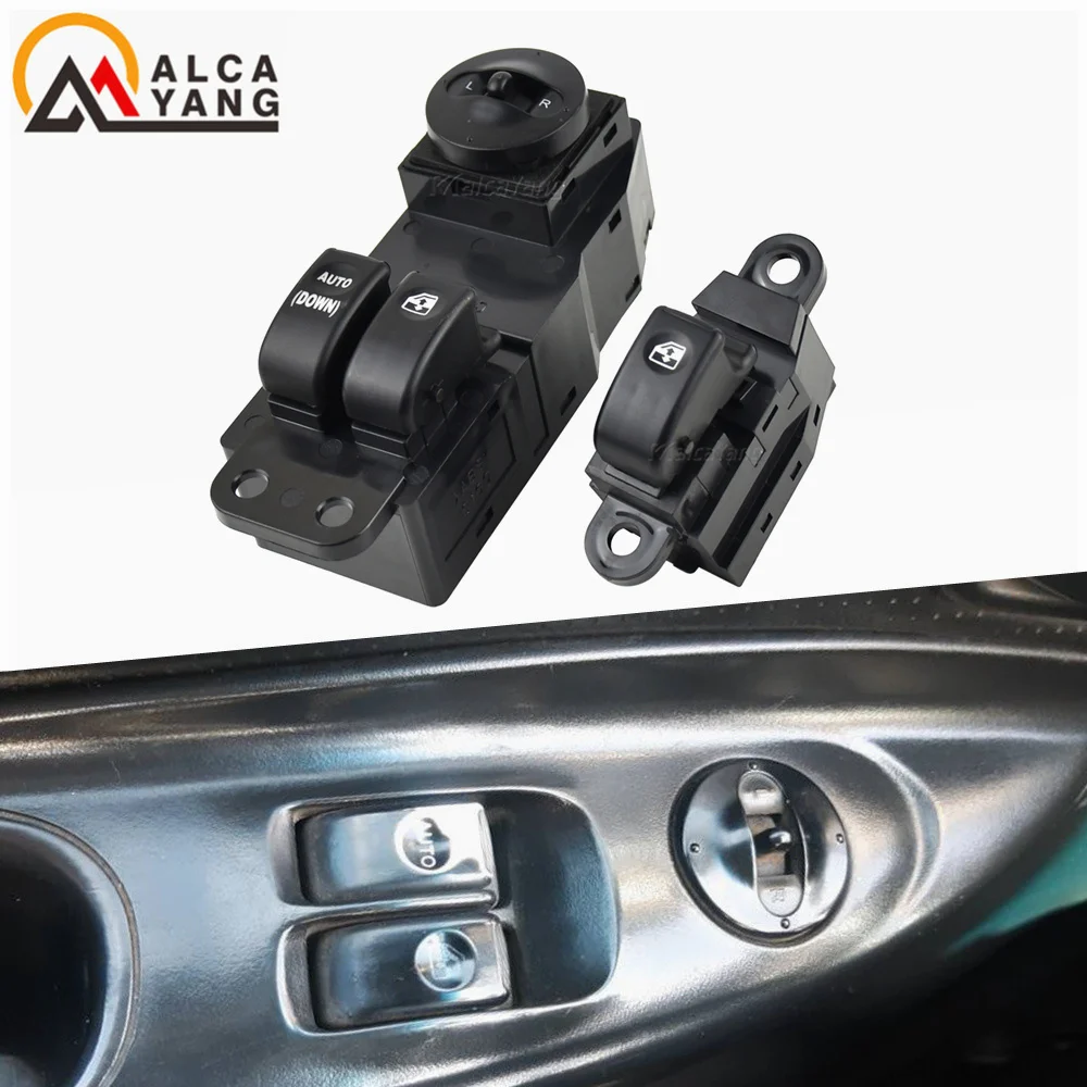 

Left Hand Driver Side Car Electric Power Master Window Switch Lifter for HYUNDAI H1 STAREX 2001 2002 2003 2004-2006 93570-4A000