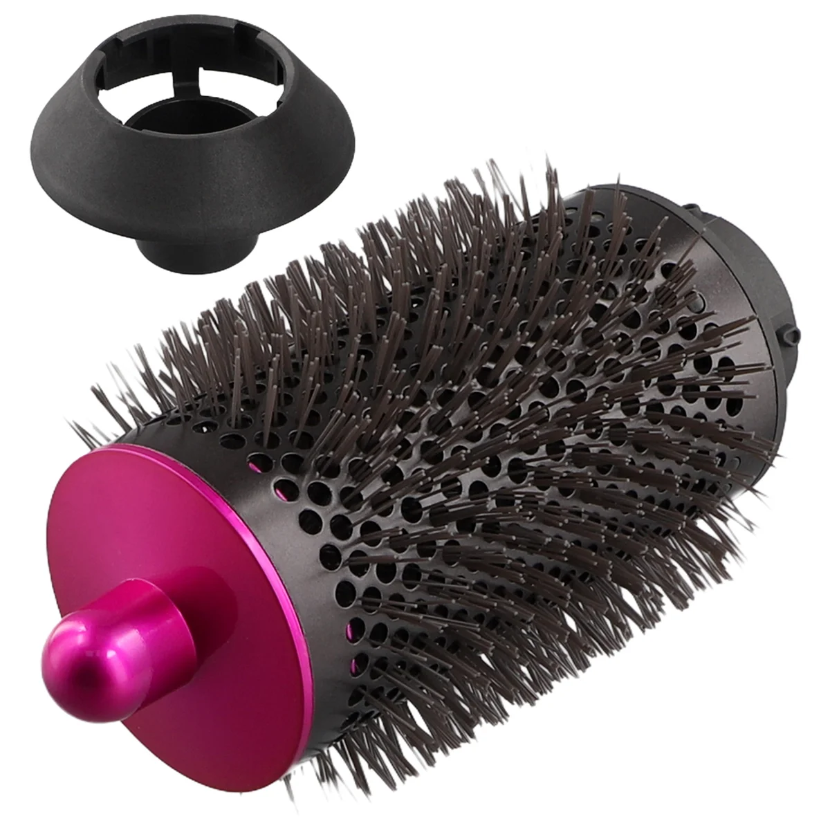 FZFZ 55MM for Hair Dryer Wind Hood Accessories Cylinder Comb Air Nozzle Accessories Rose Red