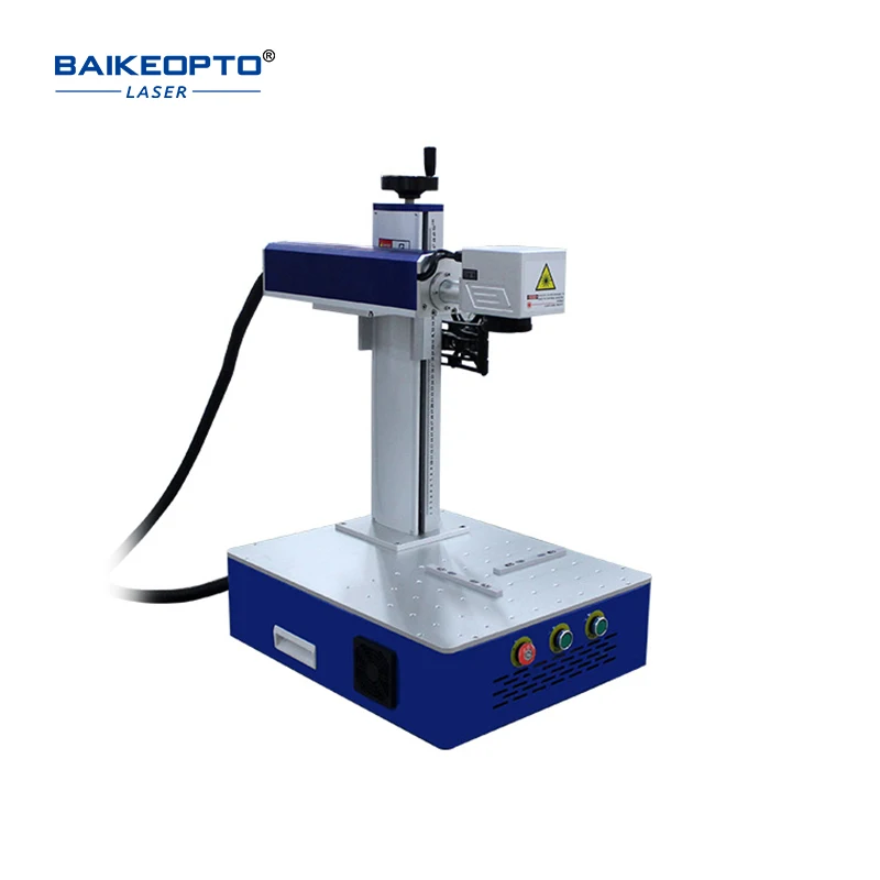 

Top Manufacturer Portable Desktop 20w 30w 50w Fiber Laser Marking Machine for Metal Plastic Engraving