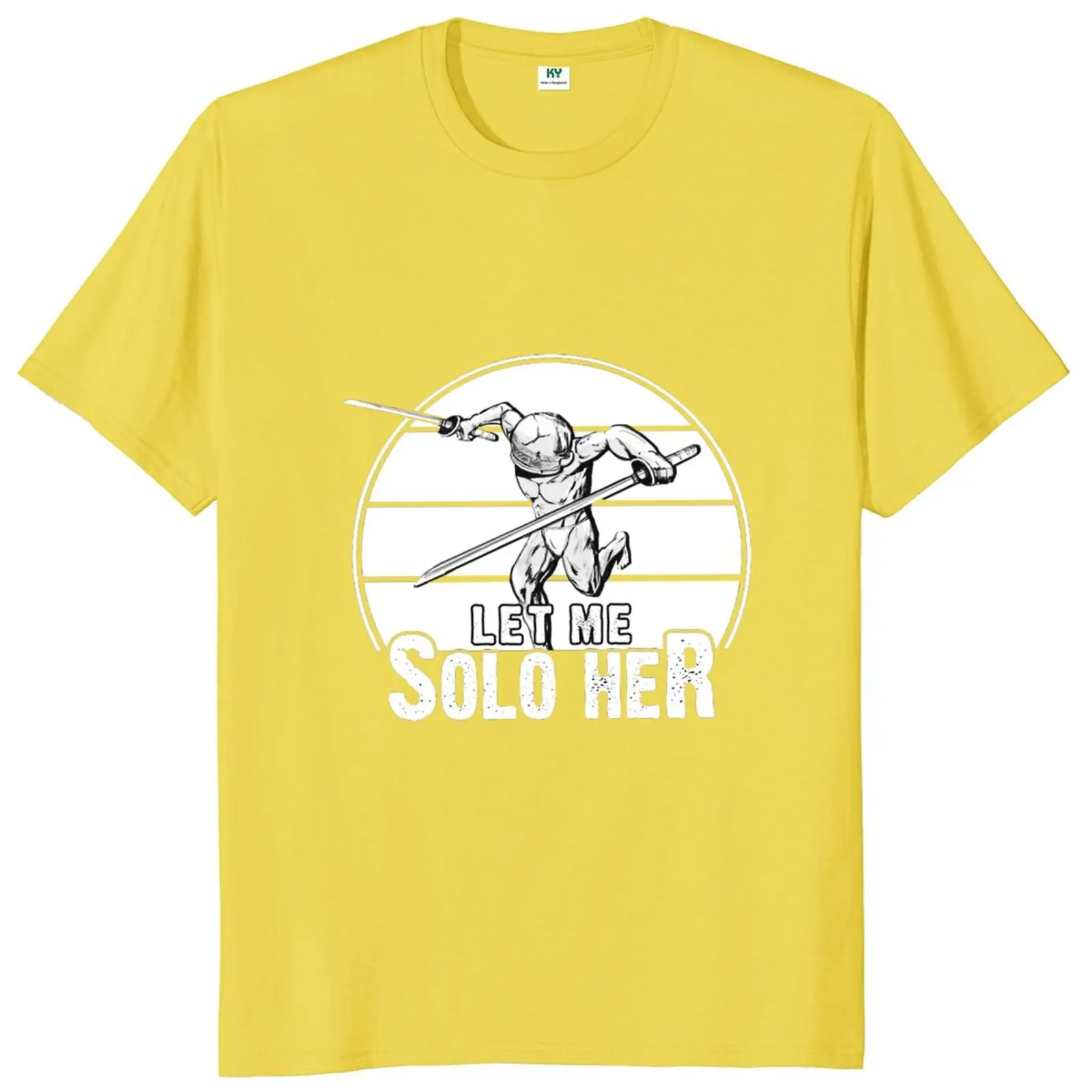 Vintage Let Me Solo Her Classic T-Shirt Funny Game Memes Trend Gamer Gift  Tee Tops 100% Cotton Summer Casual Unisex T Shirts - AliExpress