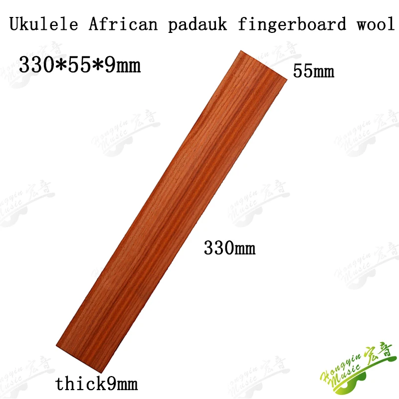 Фото Гитара Гриф из черного дерева wenge Rose Padauk Ziricote Maple Cocobollo Katalox Granadillo, материал для изготовления fretboard 330*55*9 мм №5