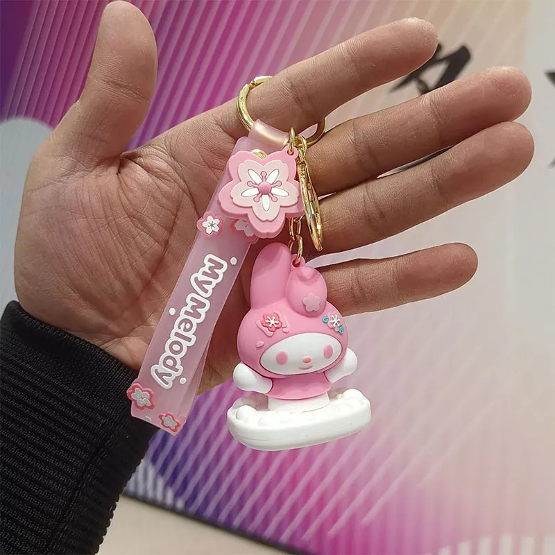 Porte-clé Hello Kitty, Kawaii, Anime Sanrio, jouet pour enfants