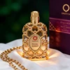 Dubai Royal Amber Perfume 100ml, Unisex Rose Cologne Spray Long Lasting Oriental Fragrance in Glass Bottle for Men & Women