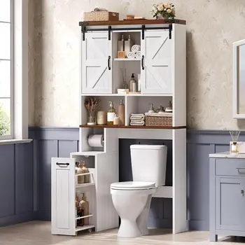 Farmhouse Over-Toilet Cabinet 1