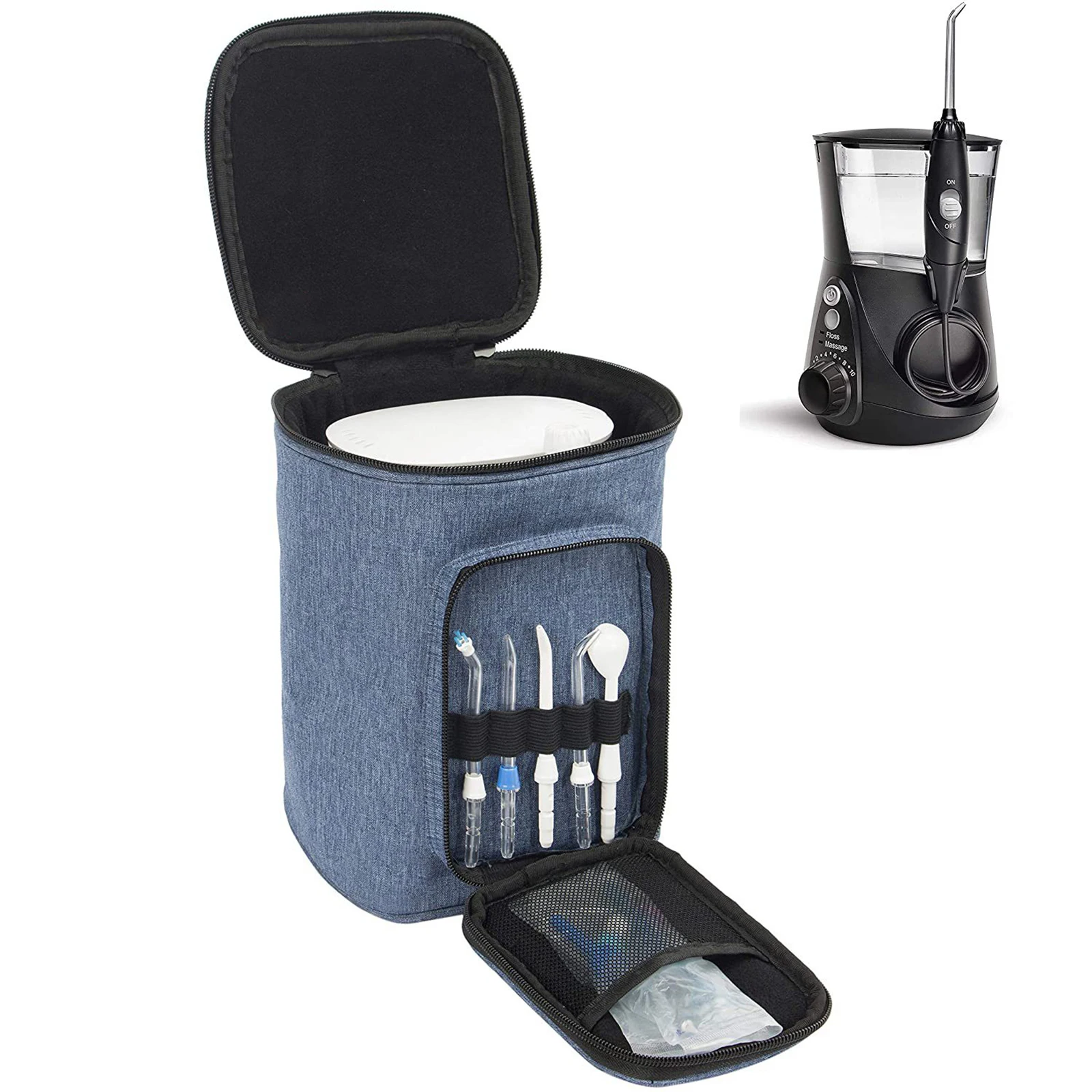 Capacidade Acessórios com Pequeno Bolso De Malha