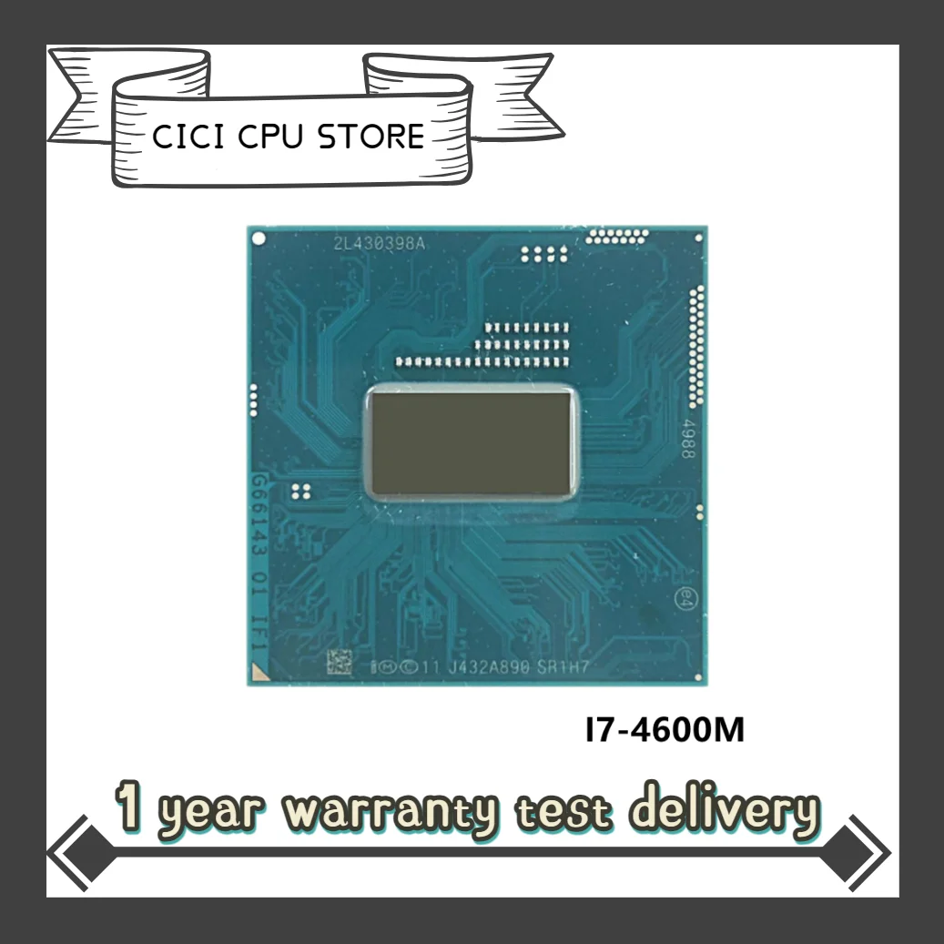 

Процессор Intel Core i7 4600M 2,9 ГГц, 4 Мб кэш-памяти, разъем PGA946 SR1H7
