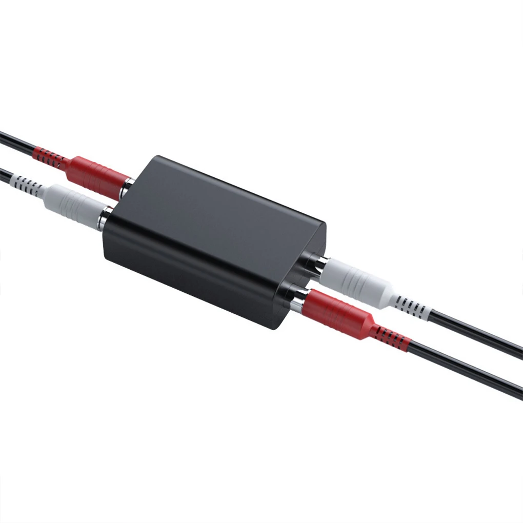 Humming Hissing RCA Aux System Hum Noise Suppressor Noise Isolator Car Audio Isolato Buzzing Filter Eliminate