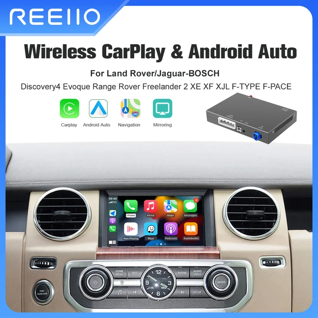 2025 New Wireless Carplay For Land Rover Jaguar Bosch Discovery 4 Aurora Freelander 2 XE XF XJ Airplay  Android Auto