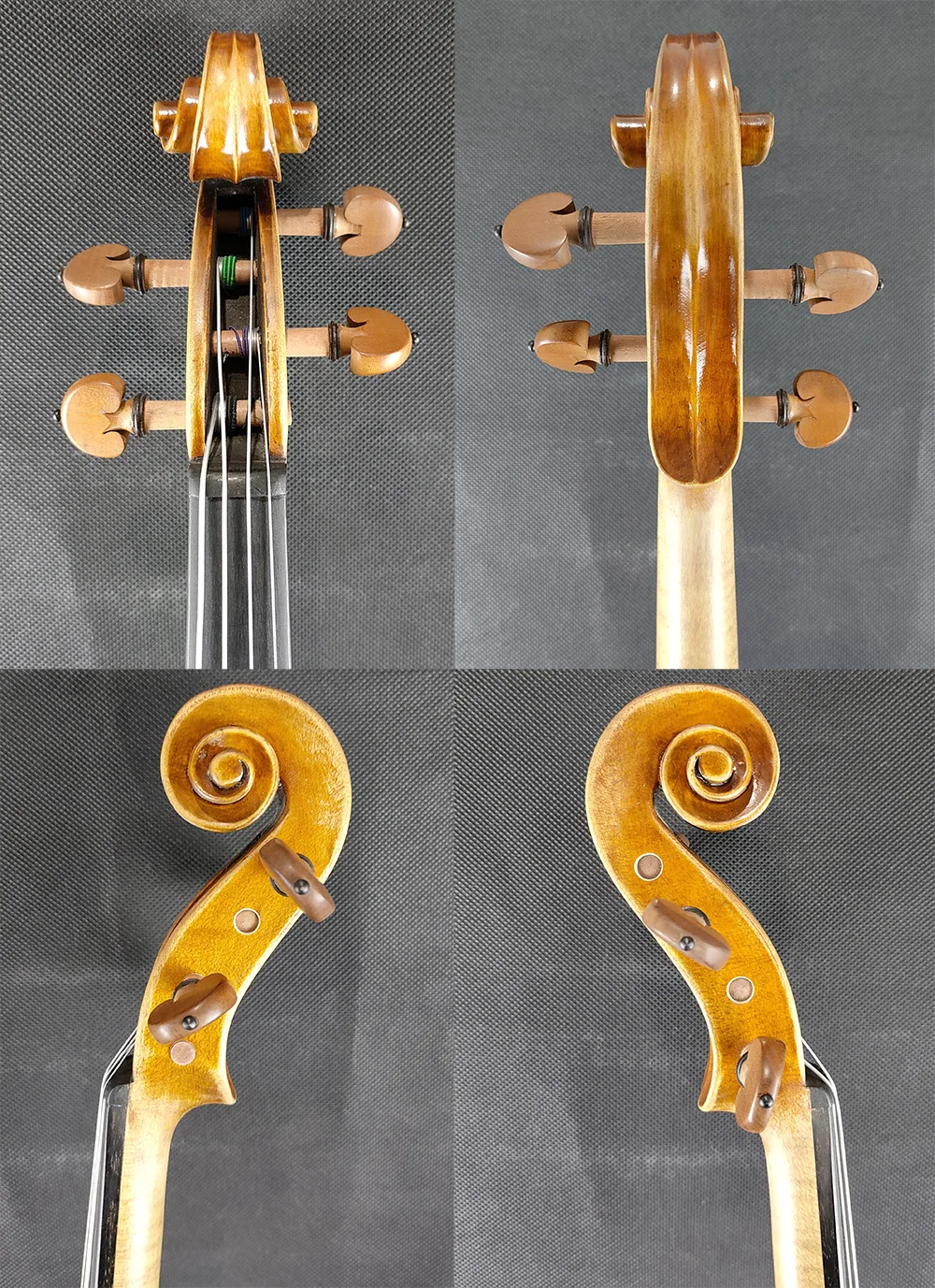 50 Years Old Spruce The Harrison Model Amati Viola Size 15.5 inch #2847 Professional Handmade Oil Antiqued Varnish