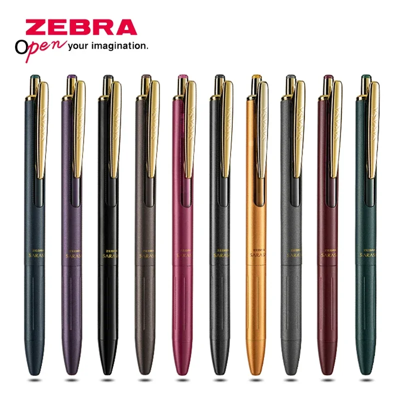 1pcs Japanese Zebra Limited Edition SARASA Metal Retro Series JJ56 Push Gel Pen 11 Color Pens JJ56 for Students Stationery gateway b2 second edition students book pack students resource centre