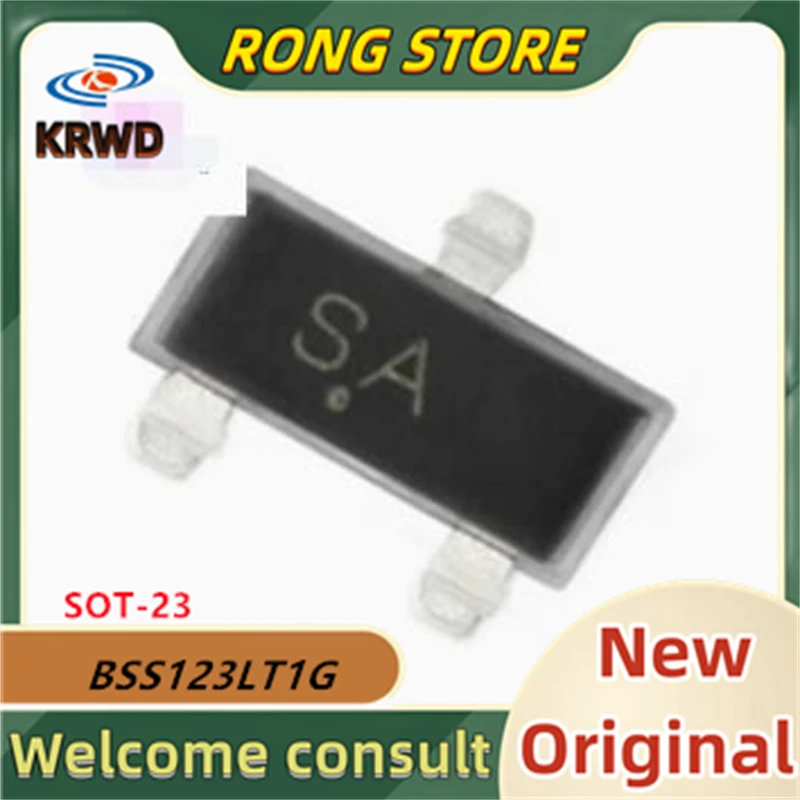 

50PCS SA New and Original Chip IC BSS123LT1G BSS123LT1 BSS123LT SOT-23