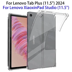 Durable 11.5 Tablet Case with Flexible TPU Silicone and Reinforced Corner Protection for 11.5 inch (Transparent)