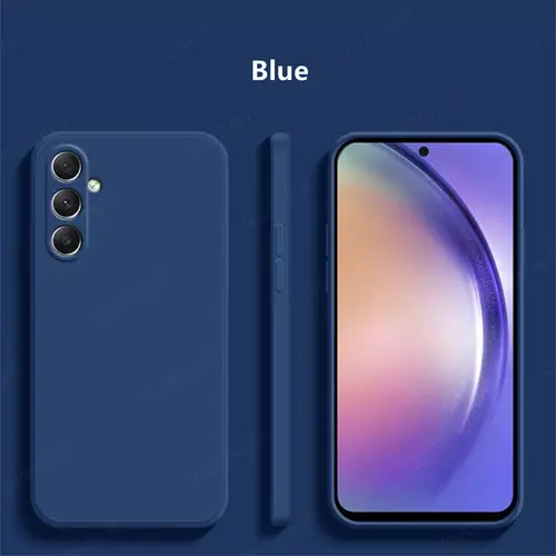 For Samsung Galaxy A16 Case Cover Samsung Galaxy A17 A16 A56 A36 A15 Funda Coque Soft Original Liquid Silicone Case Samsung A16 - Image 11