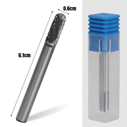 Tungsten Carbide Rotary Grinding and Carving Bit - 1PC (6mm)