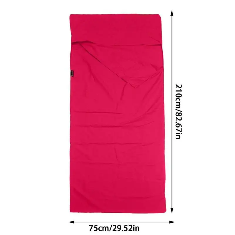 Sleeping Bag Liner Camping Travel Sheets For Adults Sleeping Sack Sheets For Backpacking Hotel Hostels Traveling