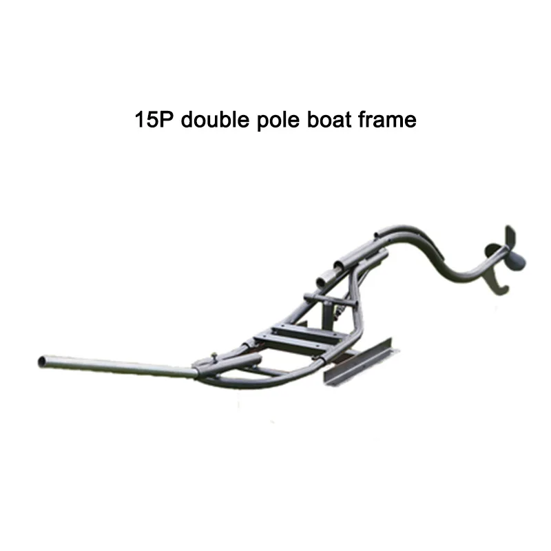 15 P Double / Straight Rod Ship Frame Propeller Thrusters External Hanging Marine Gasoline Engine Rack Paddle Boat Stern Machine 90 degree positioning squares l type corner clamp aluminium alloy corner clamping square clamps straight drop ship