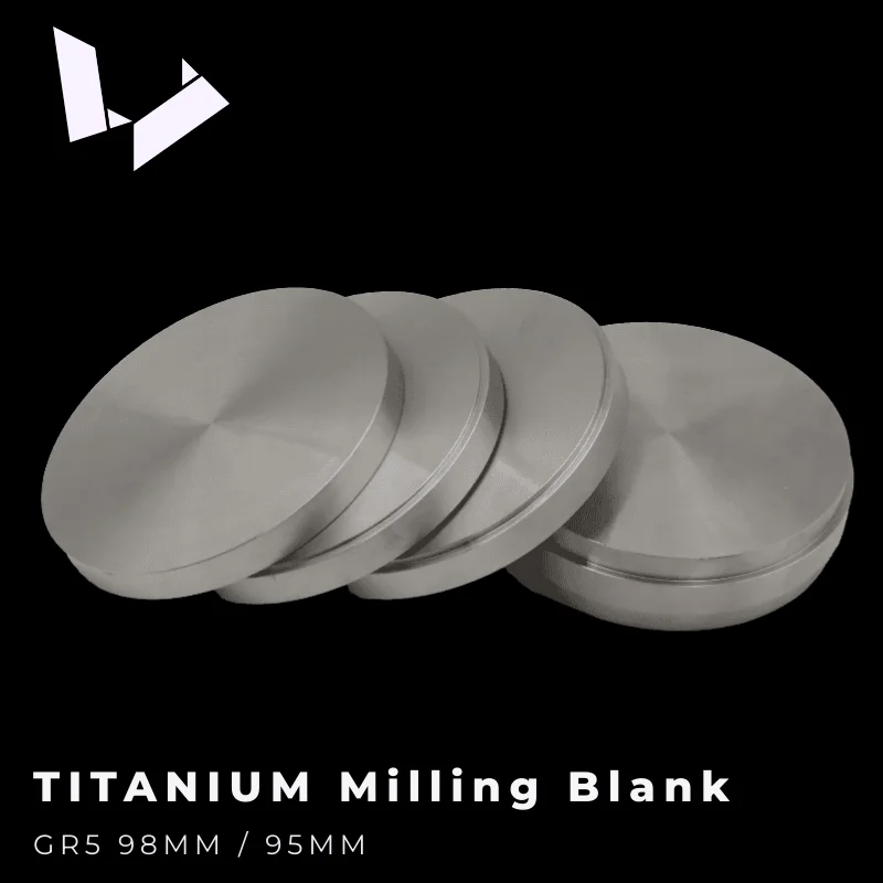 

Dental Lab Titanium Alloy Disc Blanks Blocks Restoration CAD CAM Dentist Materials 98mm on Implant Abutments Frameworks