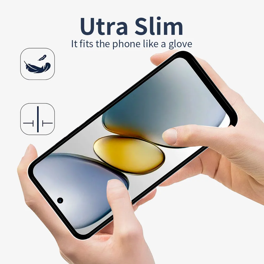 Clear Shockproof Silicone Phone Case, Transparent Back Cover