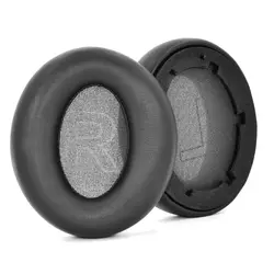 Premium Replacement Ear Pads - Cushioned Comfort for Over-Ear Headphones (Black)