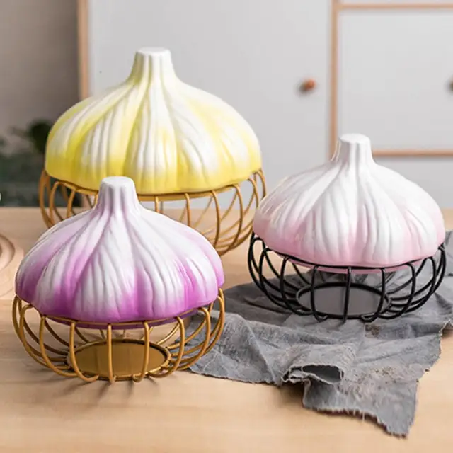 Lelktori Hagyma Alakú Fokhagymás Kosár Újrafelhasználható Nagy Kapacitású Tyúk Kacsa Tojás Konyhai Kellékek
