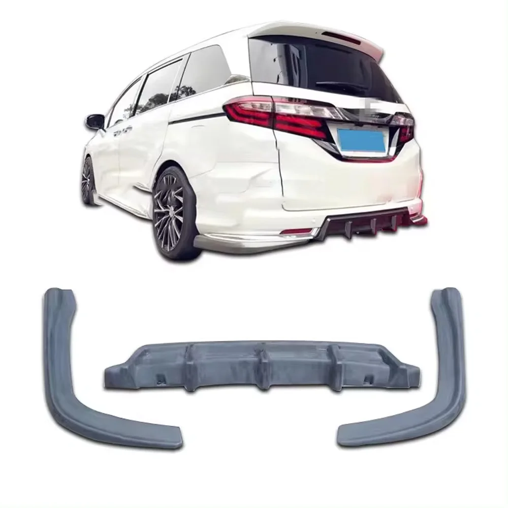 

Бампер для 2015-2017 Honda Odyssey версия корпуса комплект диффузора спойлер губа крыло Корпус Комплект разделитель крышка отделка