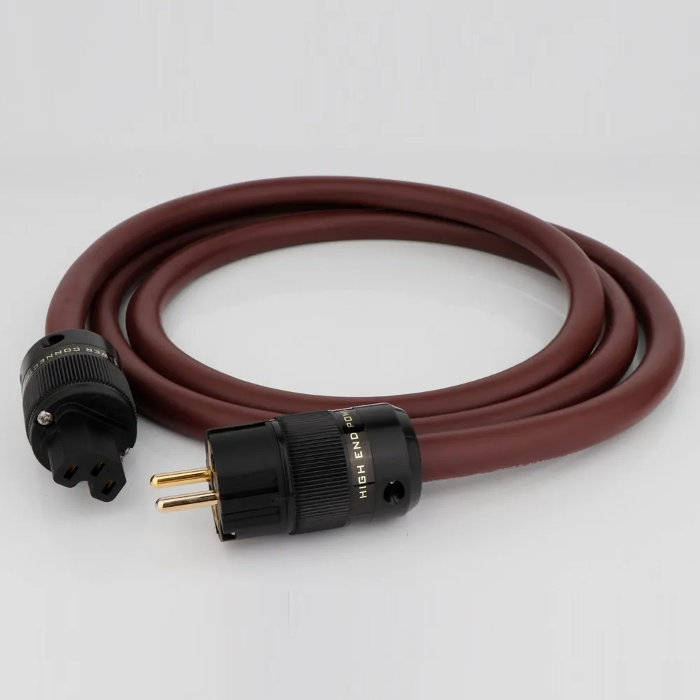 15A, 5C, Golden Reference, HiFi Audio Power Cable, US, UE, DVD, CD, AMP
