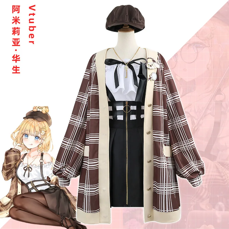 

Cosplay Watson Amelia Anime Women Costume