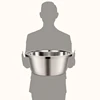 448B Stainless Steel Large Dog Bowl High Capacity Stable Metal Water Bowls 2