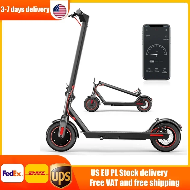 Folding Electric Scooter 15AH New Upgraded E-Scooter APP Smart Scooter Shock-absorbing Anti-skid Electric