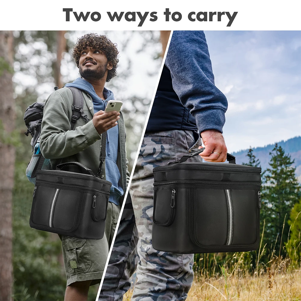 Portable Travel Case with Handle Power Station Storage Case Protective Storage Bag for BLUETTI EB3A 268Wh LiFePO4 Battery Backup