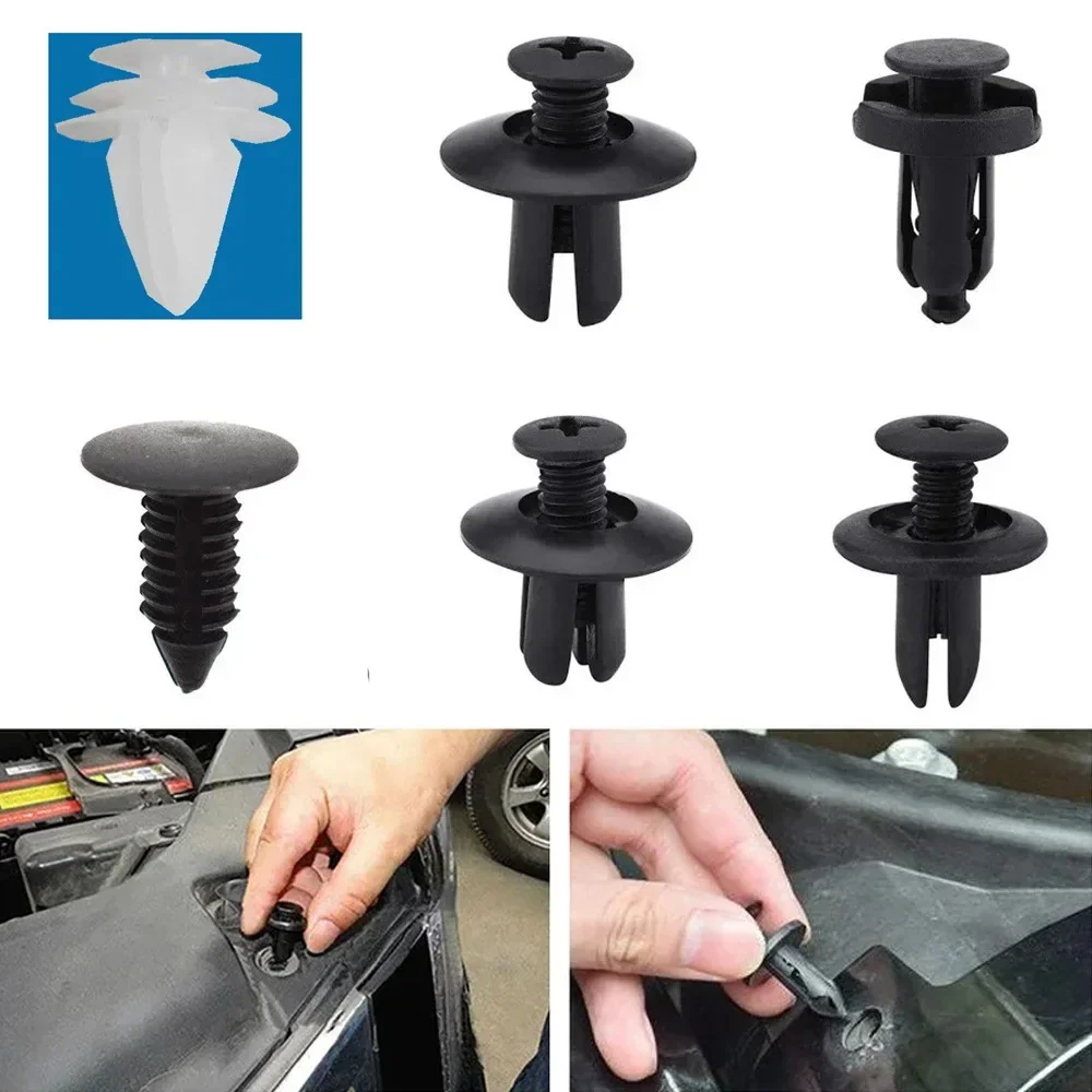 Auto Fastener Clip Mixed Car Body Push Retainer Pin Rivet Bumper Door Trim Panel Fastener Kit Car Clips Box or Bag packaging