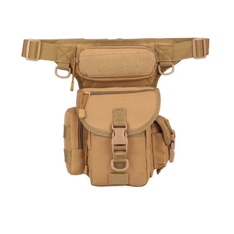 

Motorcycle Riding Men Military Molle Waist Packs Military Tactical Drop Leg Bag Tool Fanny Thigh Pack Hunting Bag Waist Pack