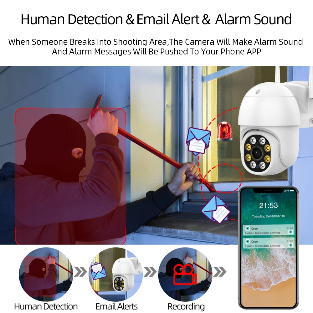 Рисунок 4 - Наружная беспроводная камера 8 МП 4K