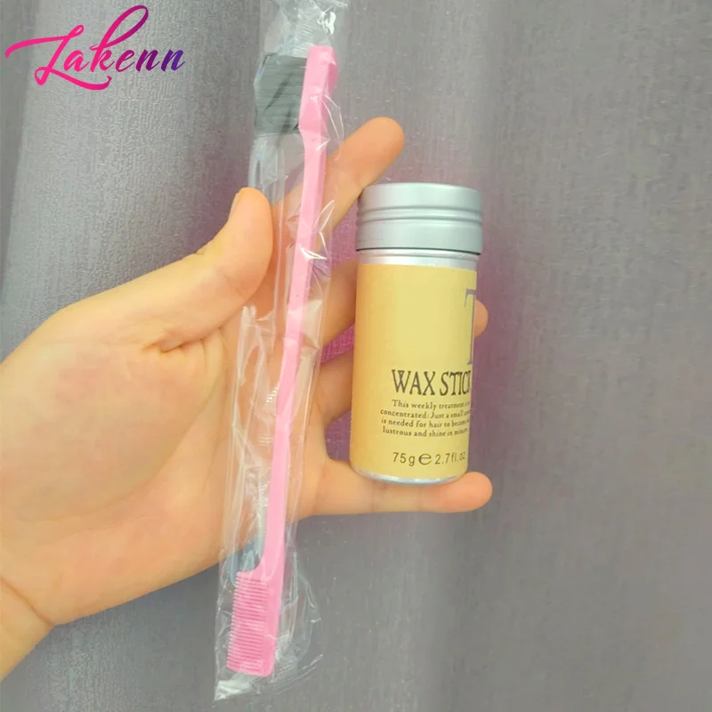 Hair Wax Stick And Brush Styling For Wigs Hair