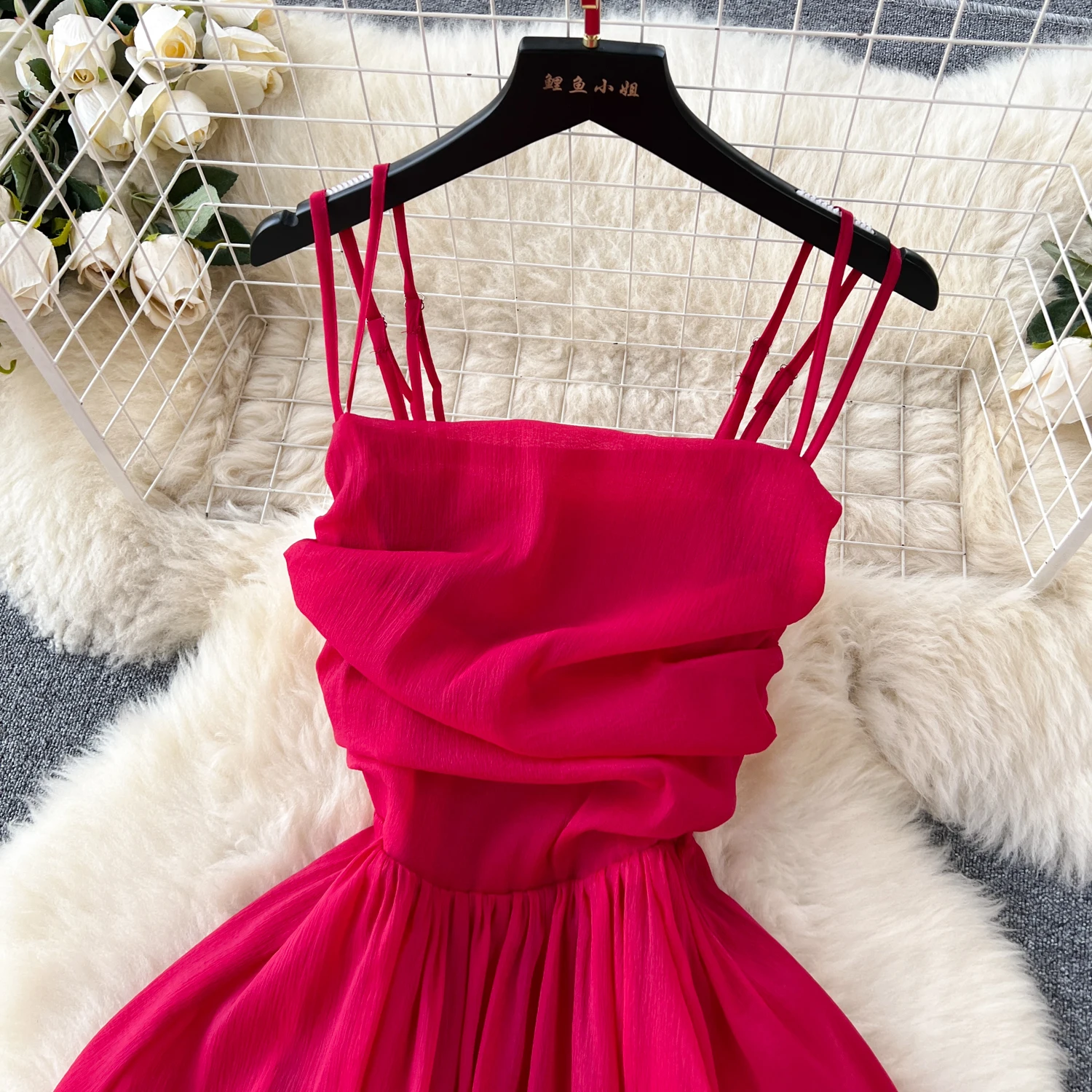 Women Sexy Beach Dress Summer Pleated Strapless Long Dresses Ladies Elegant Slim A-line Backless Boho Long Robe Vestidos