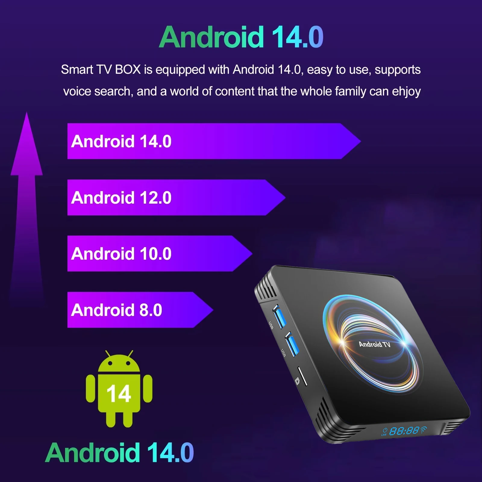 RK3528 Android16.0 TV Box 8K HDR Smart Media Player WiFi6 BT5.0 Set Top Box Support Netflix YouTube IPTV Streaming Set Top Box - Imagen 4