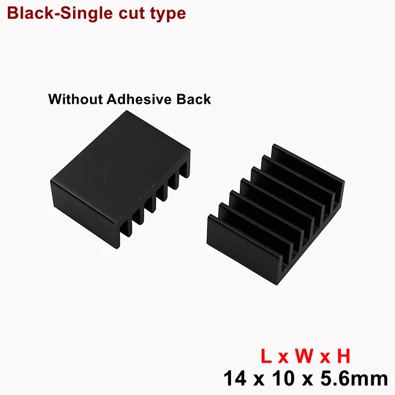 10-Pack Aluminum Heatsink Radiators for Enhanced Heat Dissipation