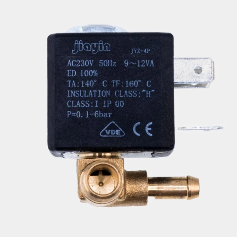 JYZ-4P Normally Closed 3mm N/C 2/2 Way AC 230V G1/8" 6Bar Brass Steam Pump for Philips Irons,steam mop,garment steamer coffee