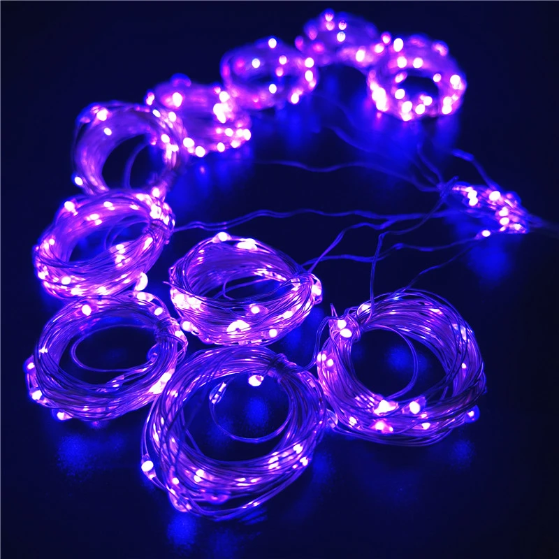 thumbnail image 1 of USB Plug Christmas Curtain LED String Lights Christmas Tree Decor 2025 New Year Decor Lights Decor for Home Bedroom Garland Lamp, 1 of 5