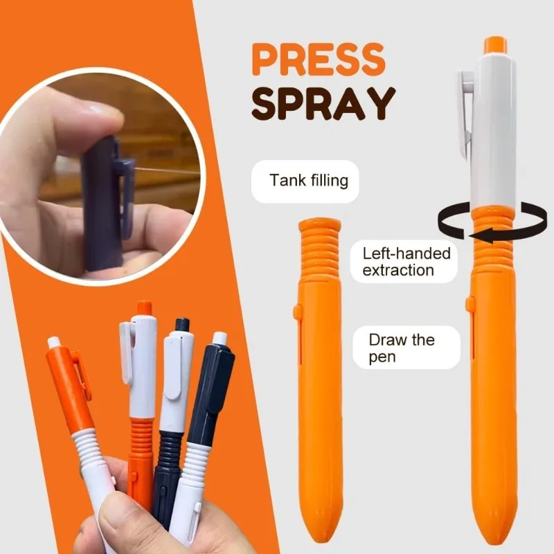 Water Spray Prank Pen - 2-in-1 Retractable Writing and Spraying Pen