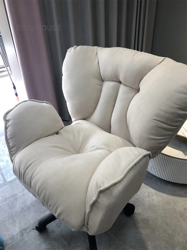 Description Picture 2 of itemLazy Computer Office Chair Backrest Leisure Rotating Gamer Office Chairs Swivel Armchair Sillon Oficina Bedroom Furniture WZ