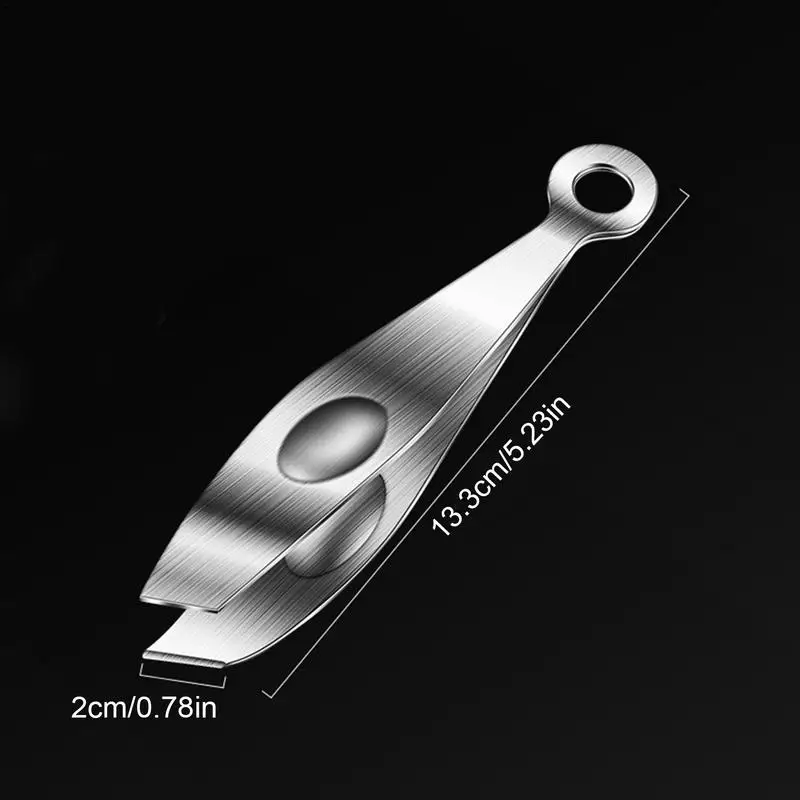 Kitchen Tweezers Fishbone Clips Meat Hair Tweezers Plucker Remover Tool Exquisite Pig Hair Pliers Remover Tool Multifunctional