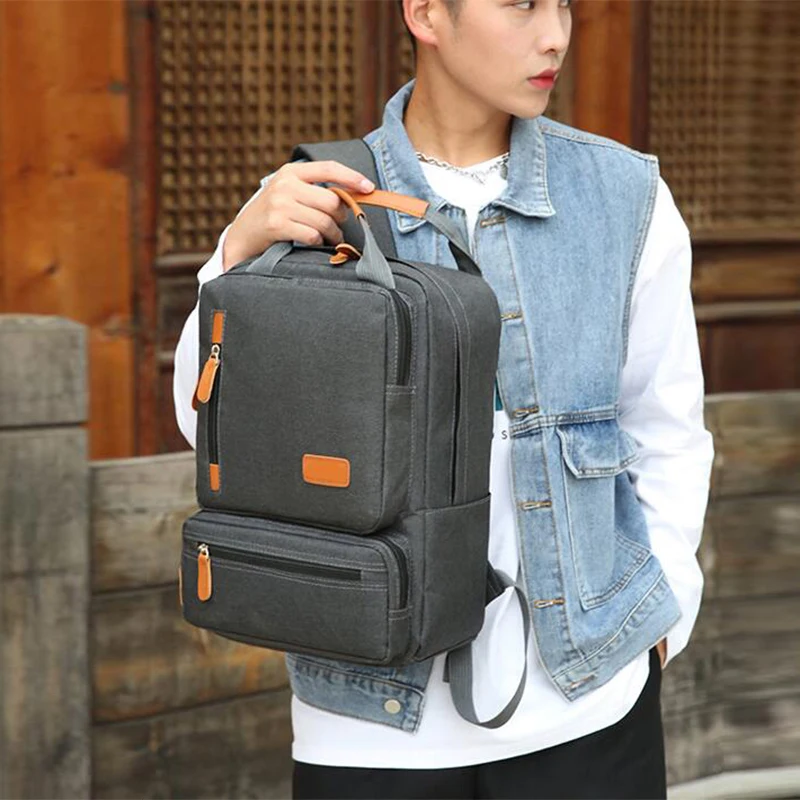 3Pcs/set Travel Oxford Business Laptop Shoulder Bag Pencil Bags School Backpack Outdoor Travel Computer Backpack