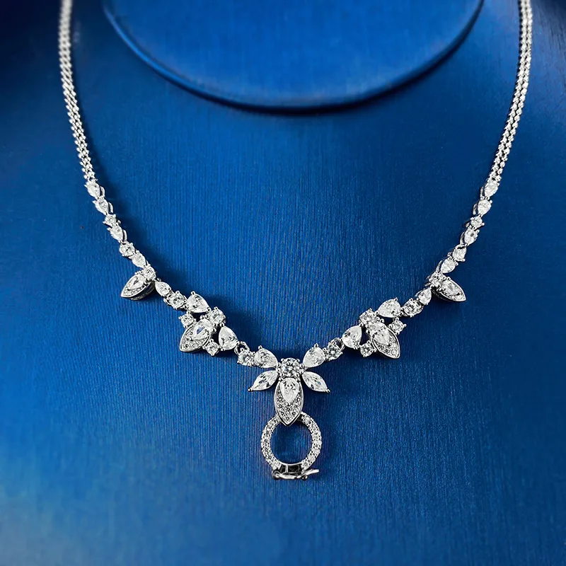 

2023 New Versatile Chain Necklace Collar Chain Universal Chain with Pendant Adjustable Length European and American Cross border
