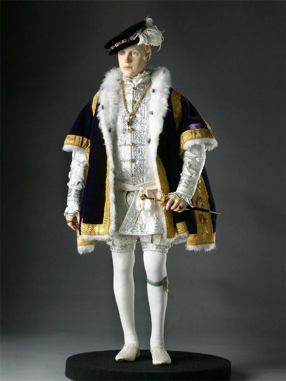 Renaissance Tudor Elizabethan Costume Man Tudor King Henry Viii Cosplay ...